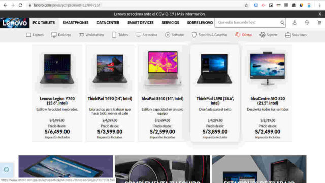 Lenovo -plataforma-ecommerce
